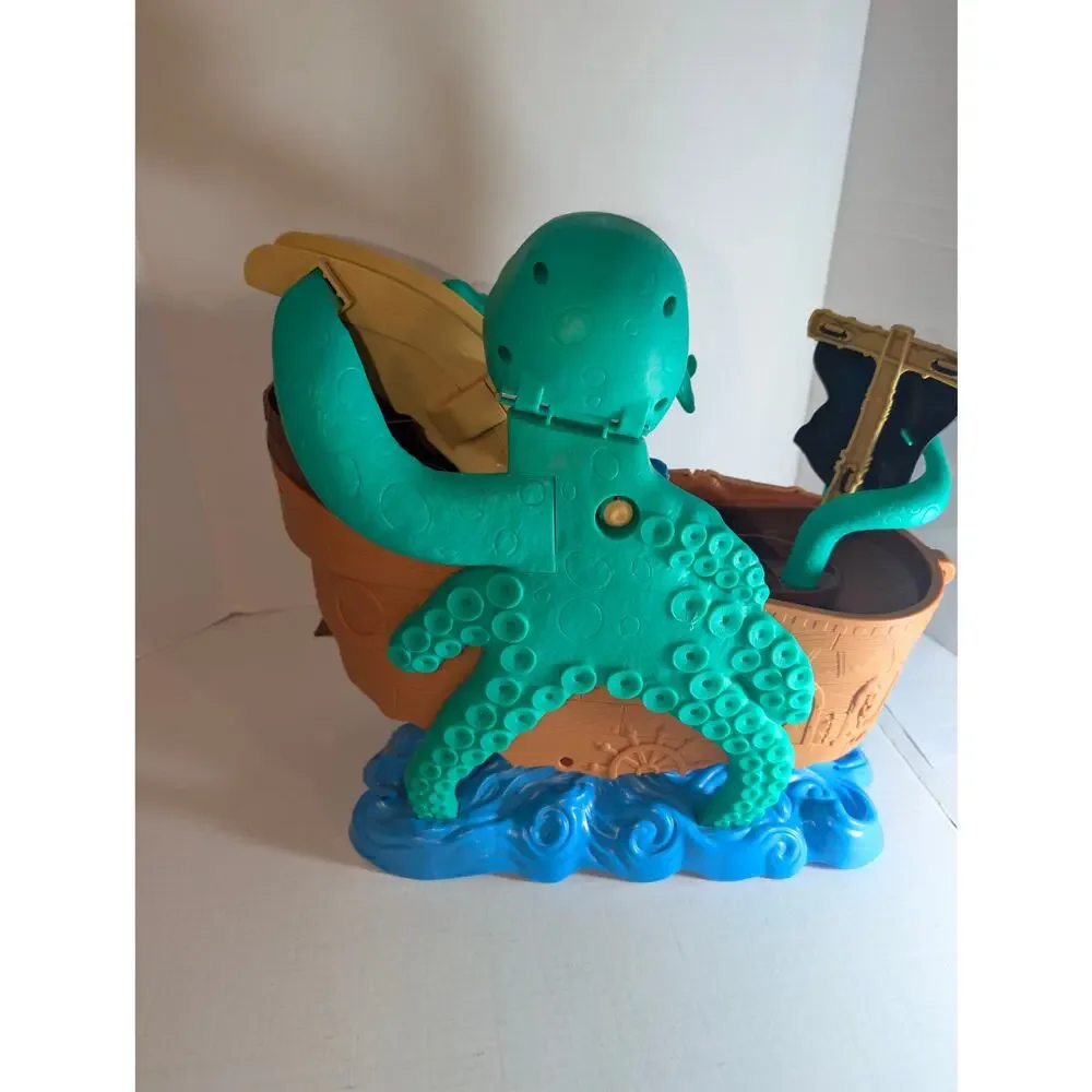 Thomas The Train & Friends Adventures Sea Monster Pirate Playset Only Octopus
